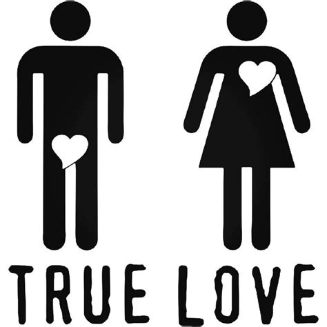 Buy True Love Vinyl Decal Sticker Online