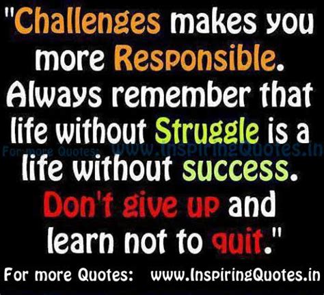 Inspirational Quotes On Life Challenges. QuotesGram