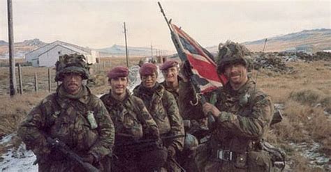 The British Fighting The Argentinians In The Falklands War It Was A