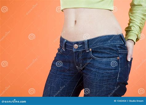 Girl Jeans Stock Images Image 1342454