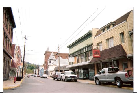 Piedmont Wv Main Street Of Piedmont Looking Toward Westernport Md