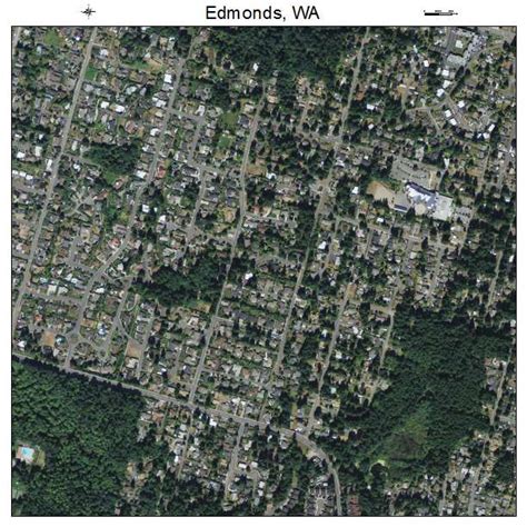 Aerial Photography Map Of Edmonds Wa Washington