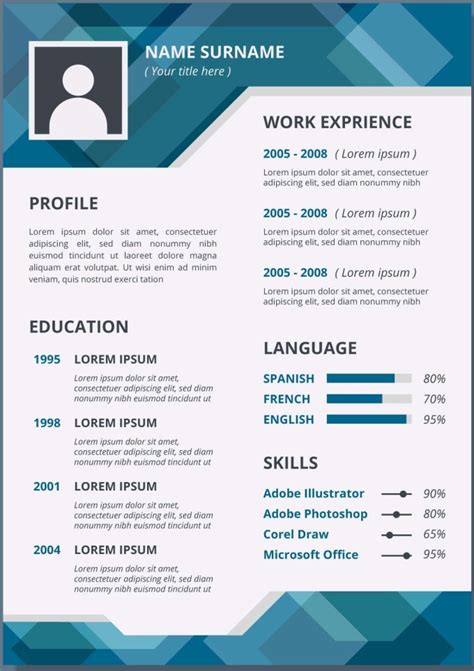 Design Attractive Cv And Resume Designs For You By