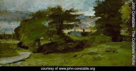 John Constable The Complete Works Landscape With Cottages John