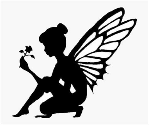 Vintage Silhouettes Fairy Silhouette Silhouette Clip Art Graphics Fairy