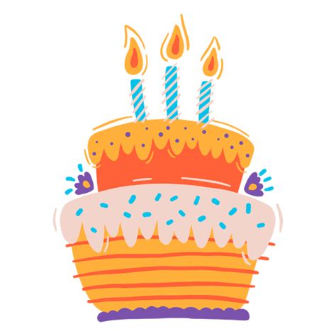 Pastel De Cumpleanos Vector Png Free Vector Graphic Birthday Cake Images