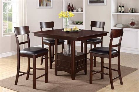 Cheap Bar Height Table And Chairs 51 Small Dining Tables To Save