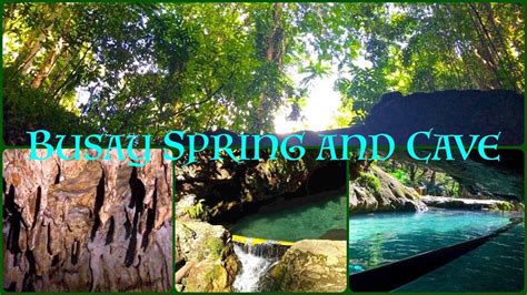 Busay Spring And Cave Moalboal Cebu Philippinen Youtube