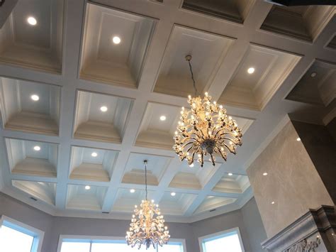 Gallery — Empire Plaster Moulding Plaster Ceiling Design Waffle