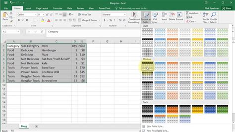 How To Highlight Every Other Row In Excel Youtube