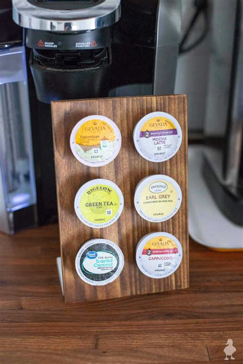 Here are 20 ways to recycle k cups and create some cool things while feeling better about treating there are so many fun ways to reuse your old k cups, and some of my favorite uses include bright. DIY K-Cup Holder | how to stain wood with FIRE! • Ugly Duckling House