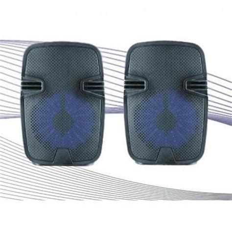 Naxa Dual 8″ High Power Bluetooth True Wireless Sync Party Speakers