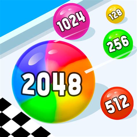 Ball Run 2048 Red Ball 4 2048 Run Game Merge Race 2048 Magic Switch