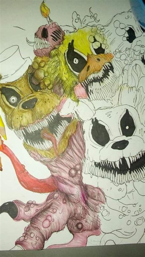 We Are Togheter Now Gore Fanart Five Nights At Freddys Amino