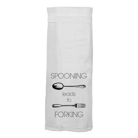 Spooning Towel