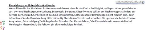 Also unser lehrer meinte, wir brauchen eine entschuldigung fürs schwimmen, wenn man seine regel hat. Schul-ABC - A-S B