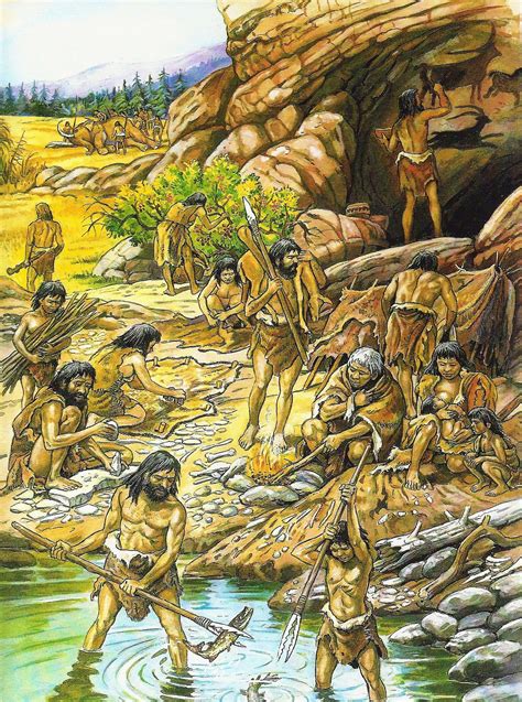Prehistoric World Prehistoric Creatures Era Paleolítica Ice Age
