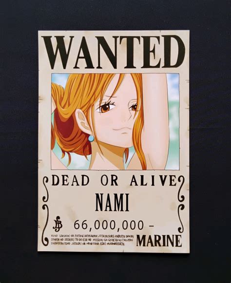 Nami One Piece Bounty Poster 285 X 20cm In Telford Shropshire Gumtree