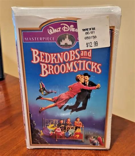 New Sealed Vhs Walt Disney Bedknobs And Broomsticks Masterpiece