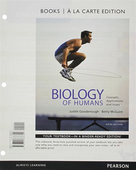 Biology Of Humans Concepts Applications And Issues