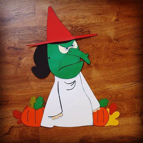 Peanuts Large Lucy Costume Witch Wall Sign For Halloween Super