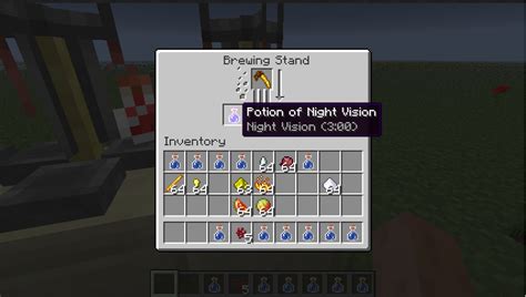We'll show you how to make a potion of night vision in minecraft and then the best places to use it!! I found the new potion's recipes! - Future Updates ...