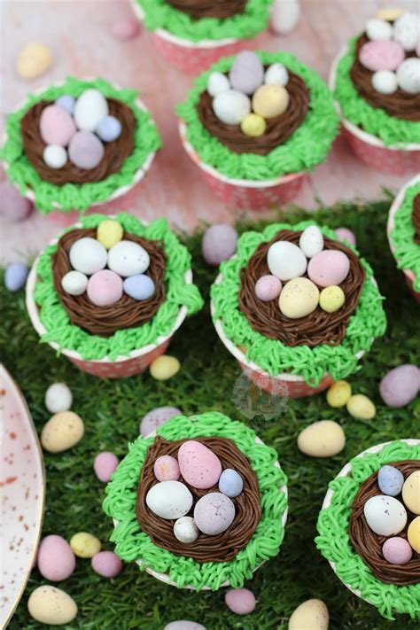 Easter Nest Cupcakes Janes Patisserie