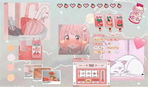 Kawaii Pink Anime Desktop Wallpaper Just Go Inalong