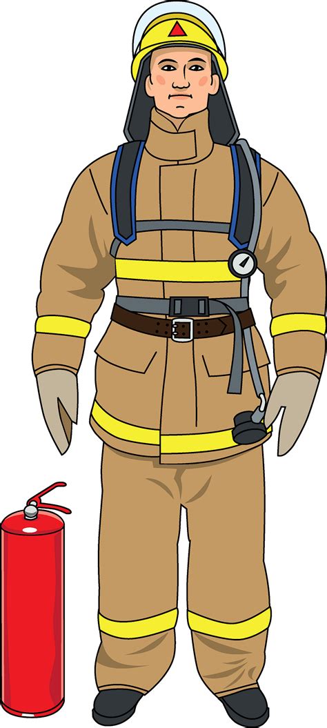 Female Firefighters Clipart Free