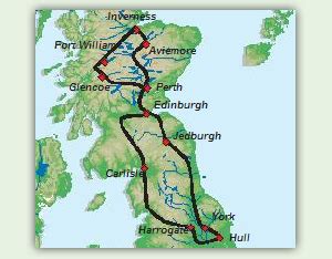 Du suchst nach den besten sehenswürdigkeiten. 6 Tage Standortreise Perthshire - Standortreisen