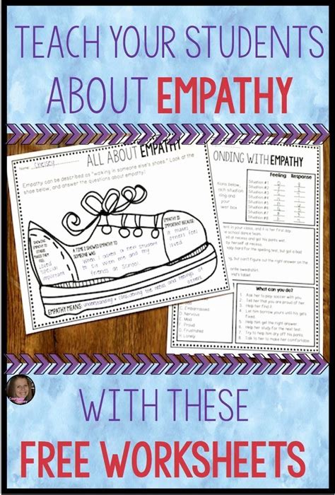 Empathy Worksheets For Students