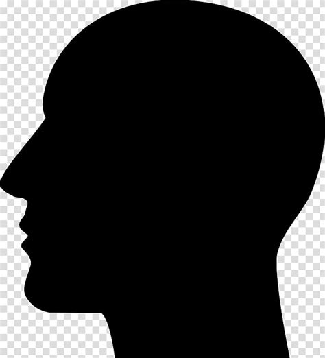 Silhouette Human Head Head Transparent Background Png Clipart Hiclipart