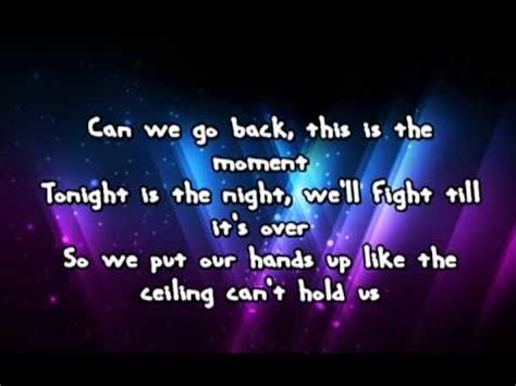 Us like the ceiling cant hold us. Macklemore - Can't Hold Us (lyrics) - YouTube