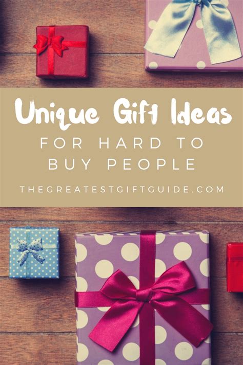 While there's nothing like the magic of browsing christmas markets, local boutiques, and department stores for the perfect gift, most of us will be doing the bulk of our holiday shopping online. 15 Unique Gifts For Hard To Buy People - The Greatest Gift ...