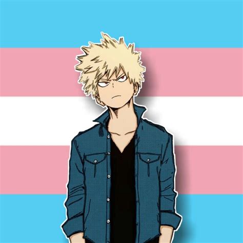 Katsuki Bakugou Trans Pride Profile Picture In 2020 Hero Academia