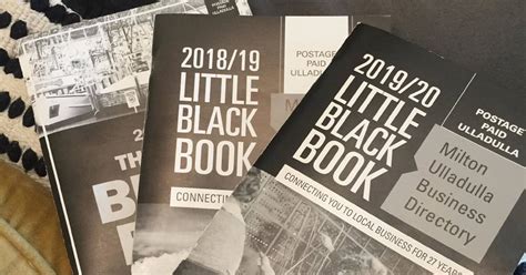 little black book business directory bookings still open milton ulladulla times ulladulla nsw