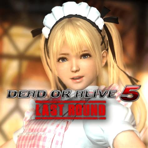 Dead Or Alive 5 Last Round Marie Rose Maid Costume