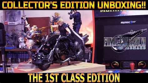 Collectors Edition Unboxing Final Fantasy Vii Remake 1st Class