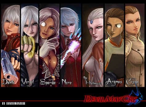 Female Versions Of Dmc 4 Characters Devilmaycry