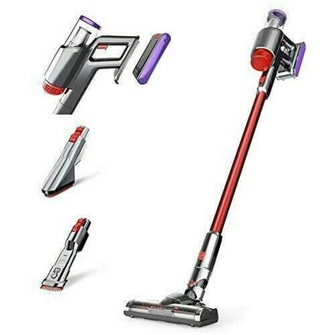 Vaclife Cordless 2 In 1 Vacuum Cleaner With Replaceable Battery For