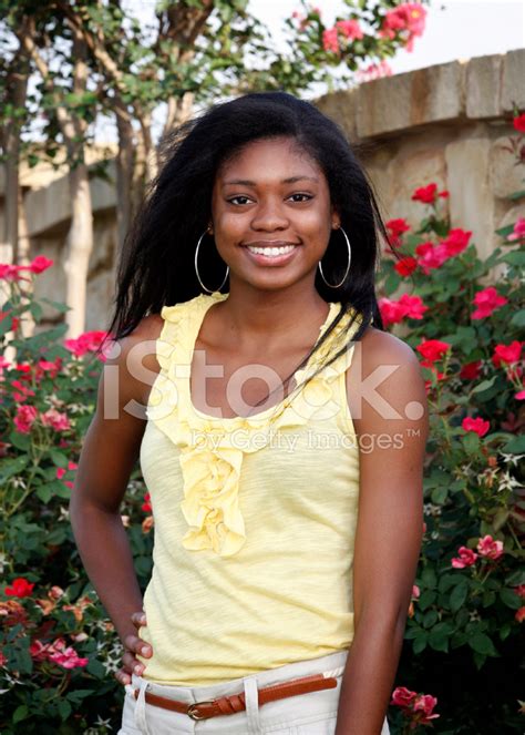 Beautiful African American Teenage Girl Stock Photos Freeimages
