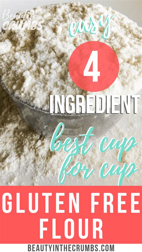 Simple Gluten Free Flour Blend Recipe Gluten Free Flour Gluten