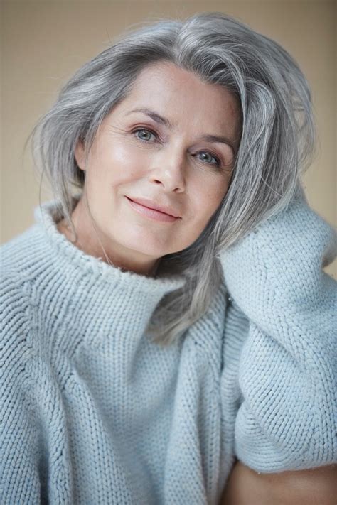 Fashion Grey Hair Styles For Women Gray Hair Beauty Grey Hair Inspiration