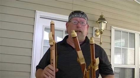 How To Play Two Native American Flutes At One Time Part One Youtube