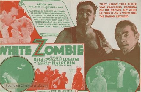 White Zombie 1932 Movie Poster