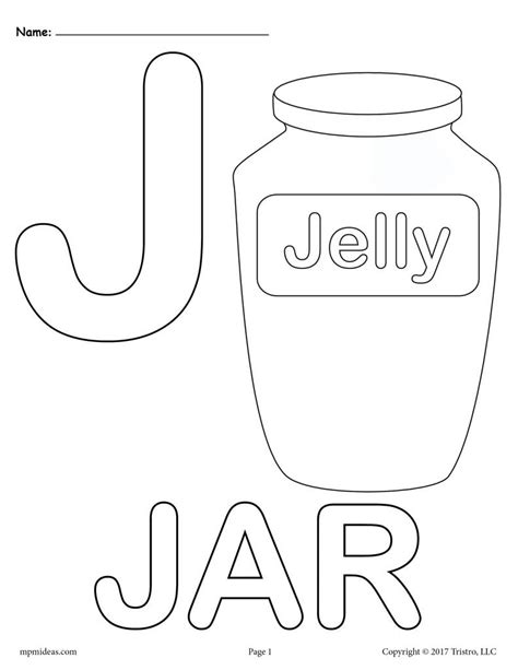 Enjoy these free printable alphabet activities for letter j: Letter J Alphabet Coloring Pages - 3 FREE Printable ...