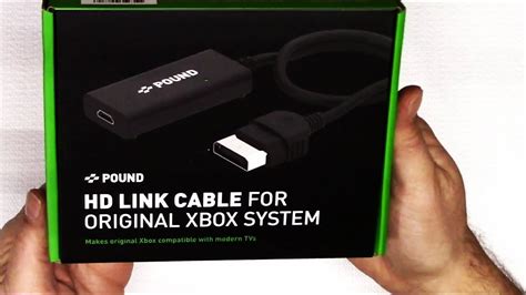 Pound Hd Link Cable For Original Xbox System Hdmi Youtube
