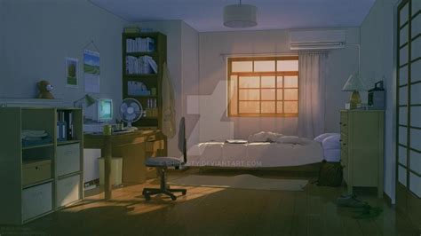 Anime Bed House Room Hd Background Wallpaper Cbeditz