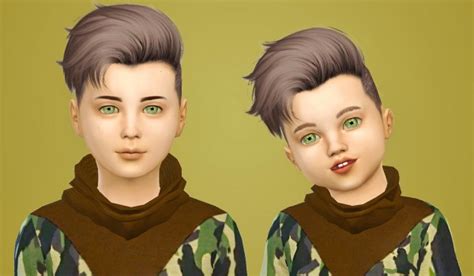 Sims 4 Hairs Simiracle Ade Darma`s Craig Hair Retextured