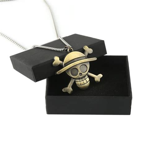 Anime One Piece Luffy Pendant Chain Necklace